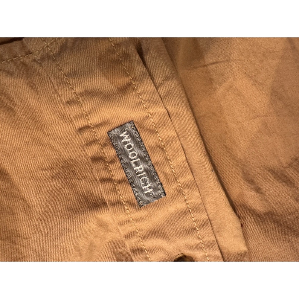 Woolrich Men's 2XL Brown Hunting Shirt‎ Botton Front Both Shoulders Quilted - Picture 9 of 12